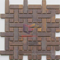 Puzzle Pattern Copper Decorative Mosaic (CFM1021)